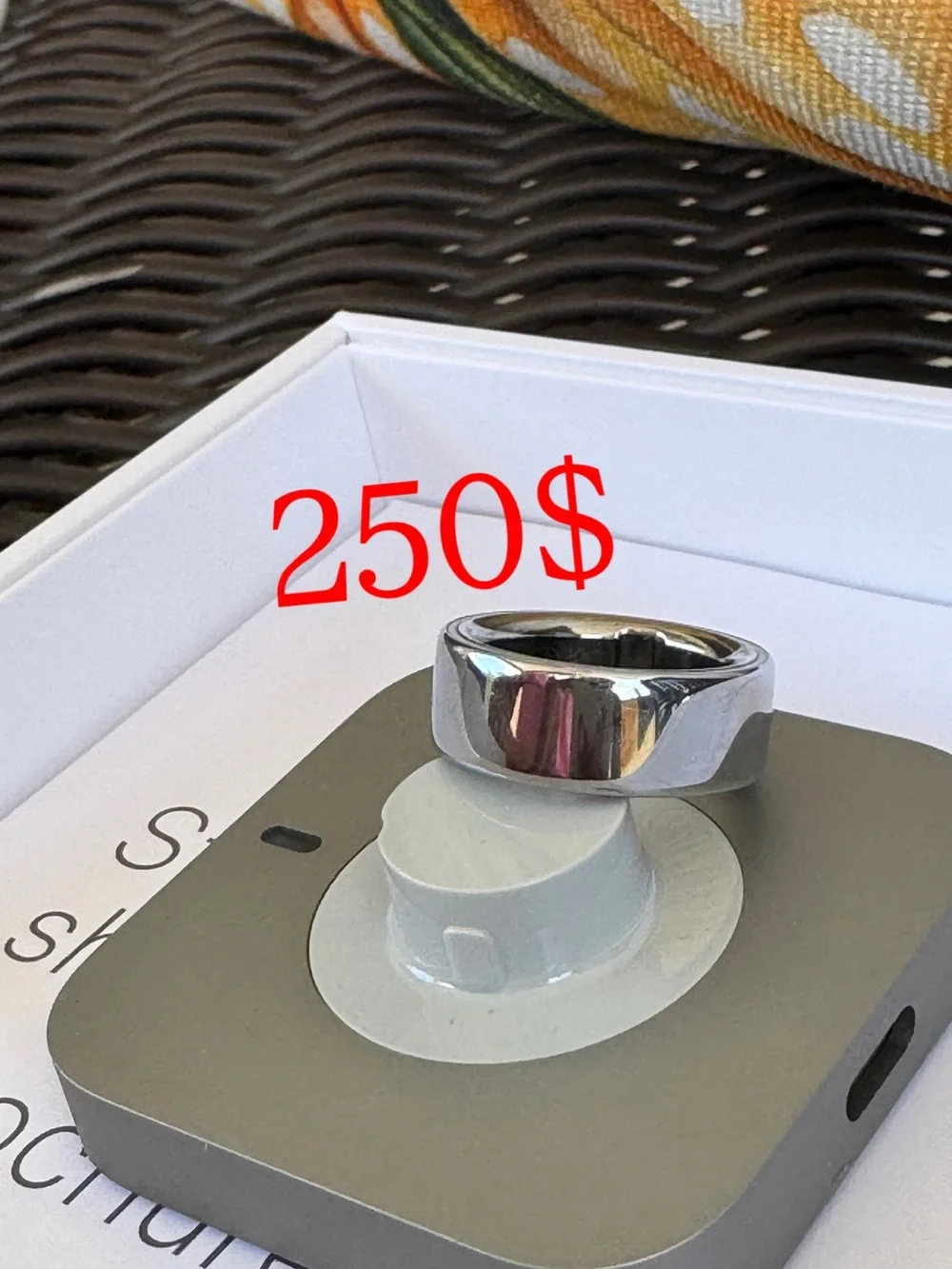 Polished Silver Men's Band Ring - Classic Minimalist